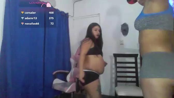 Cling to live show with Charis_21 from Cam4 