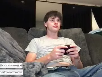 Cling to live show with masonbrooksx from Chaturbate 