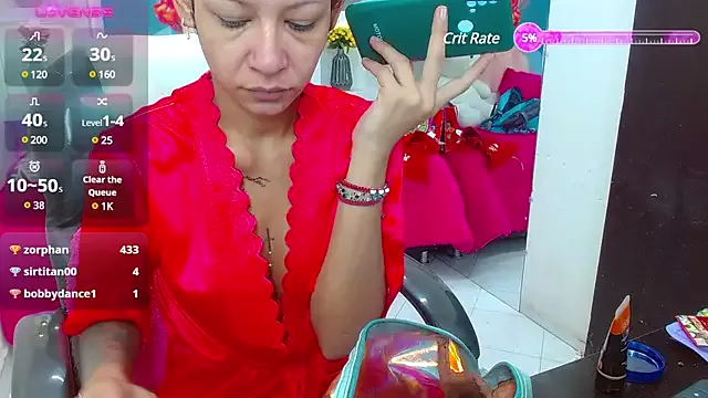 Cling to live show with lorenapinto from StripChat 