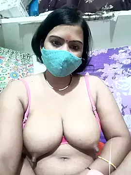 Cling to live show with nitasahu from StripChat 