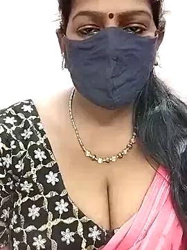 Cling to live show with rasmikha_r from StripChat 